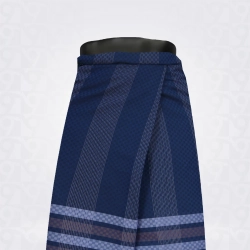 Dark Blue Grey Cotton Lungi
